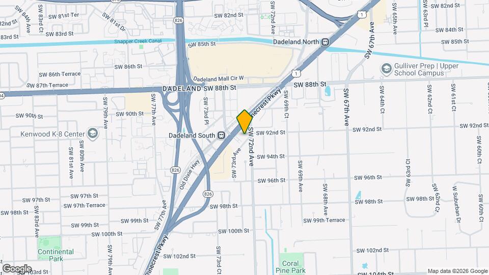 9210 SW 73rd Avrd Map and Location Details