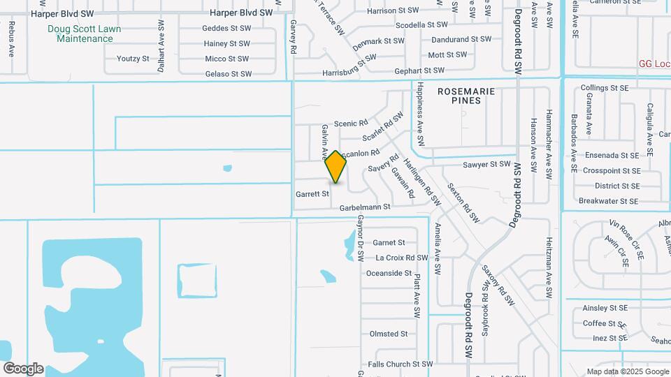 1133 Hanover Ave Map and Location Details