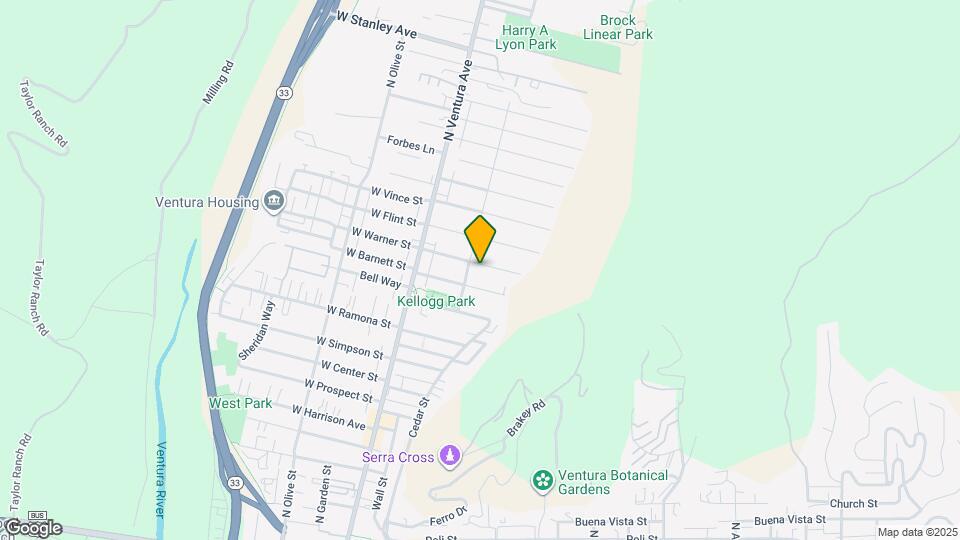 176 E Warner St Map and Location Details