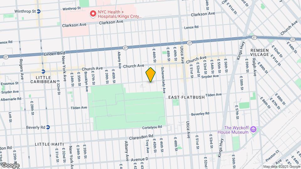 491 E 45th St Mapa y Detalles de la Ubicación