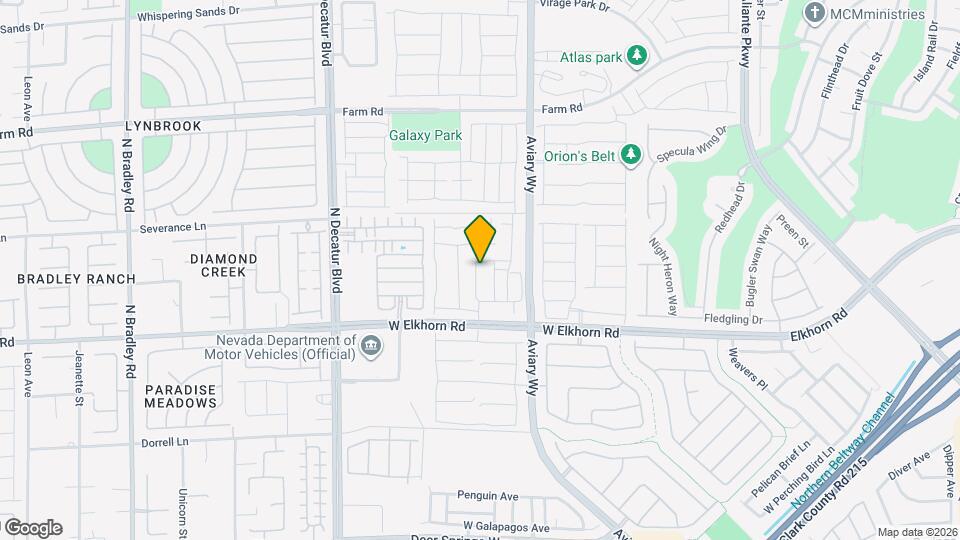 7312 Halo Falls St Map and Location Details