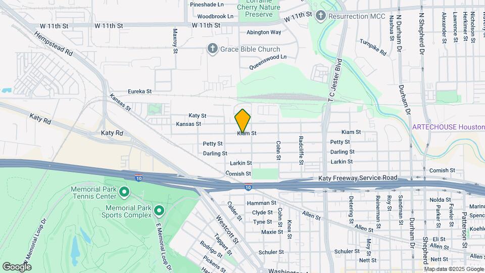 5721 Kiam St Map and Location Details