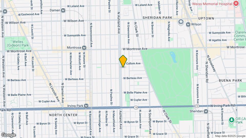 4237 N Ashland Ave Map and Location Details