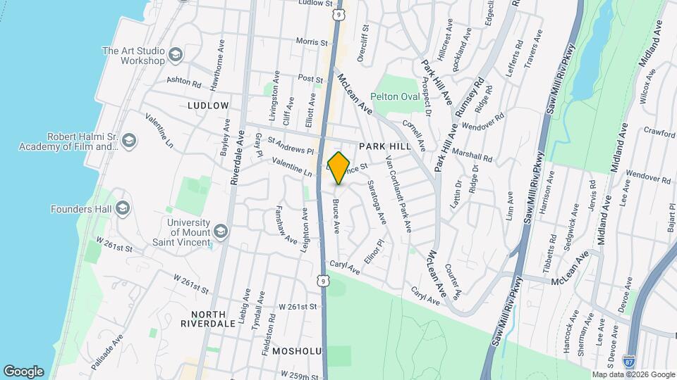 76 Bruce Ave Map and Location Details