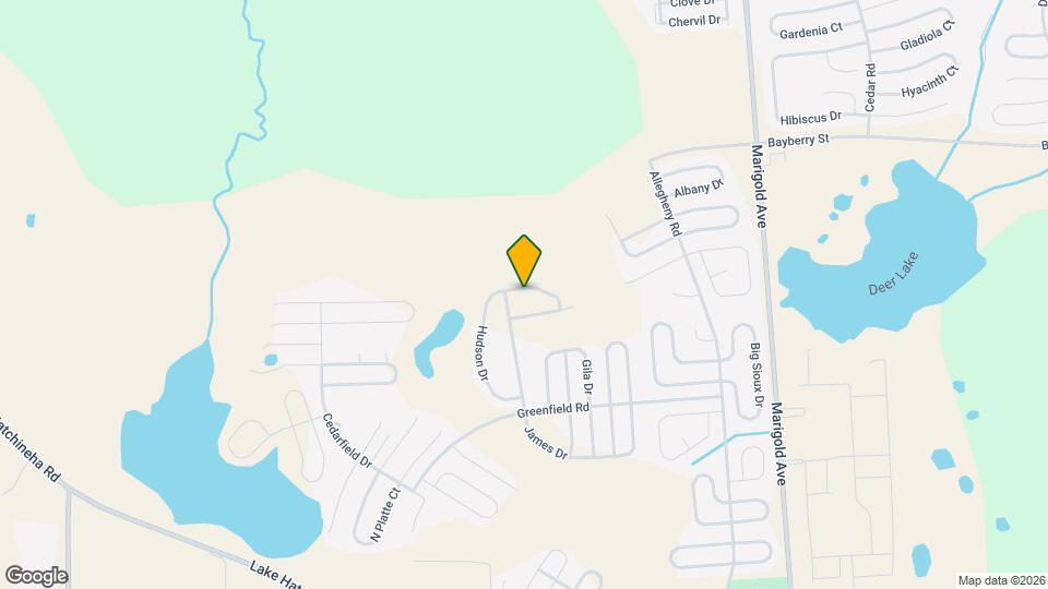 863 Hudson Valley Dr Map and Location Details