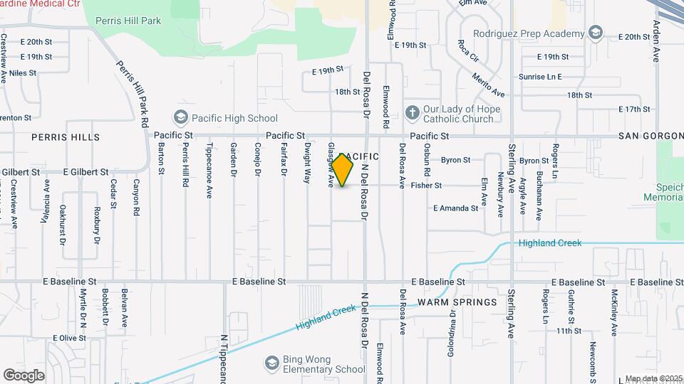 25225-25235 Fisher St Mapa y Detalles de la Ubicación