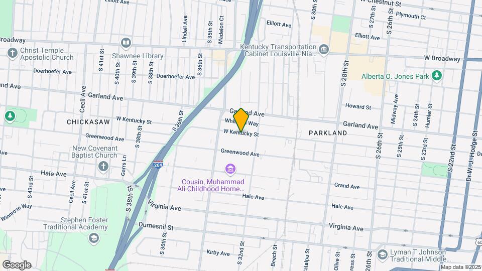 3228 W Kentucky St Map and Location Details