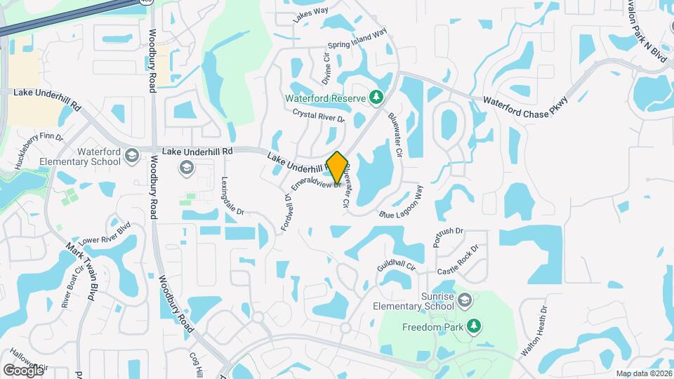 13642 Emeraldview Dr Map and Location Details