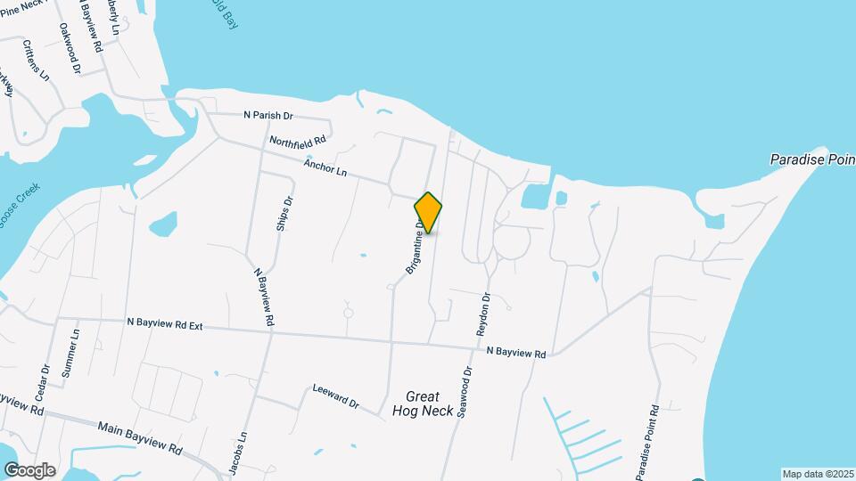 1265 Brigantine Dr Mapa y Detalles de la Ubicación