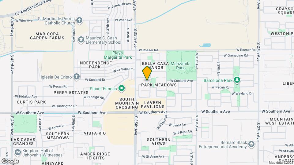 3412 W Fraktur Rd Map and Location Details