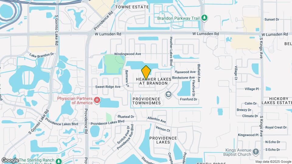 1216 Grassy Meadow Pl Map and Location Details