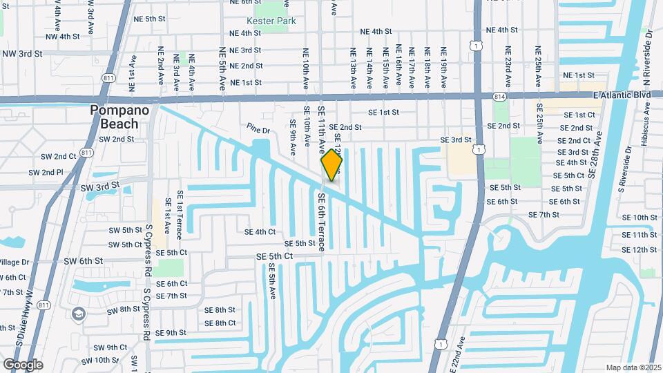 1100 Pine Dr, Unit 106 Mapa y Detalles de la Ubicación