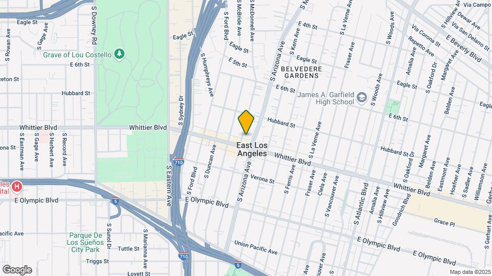 756 S McDonnell Ave Map and Location Details