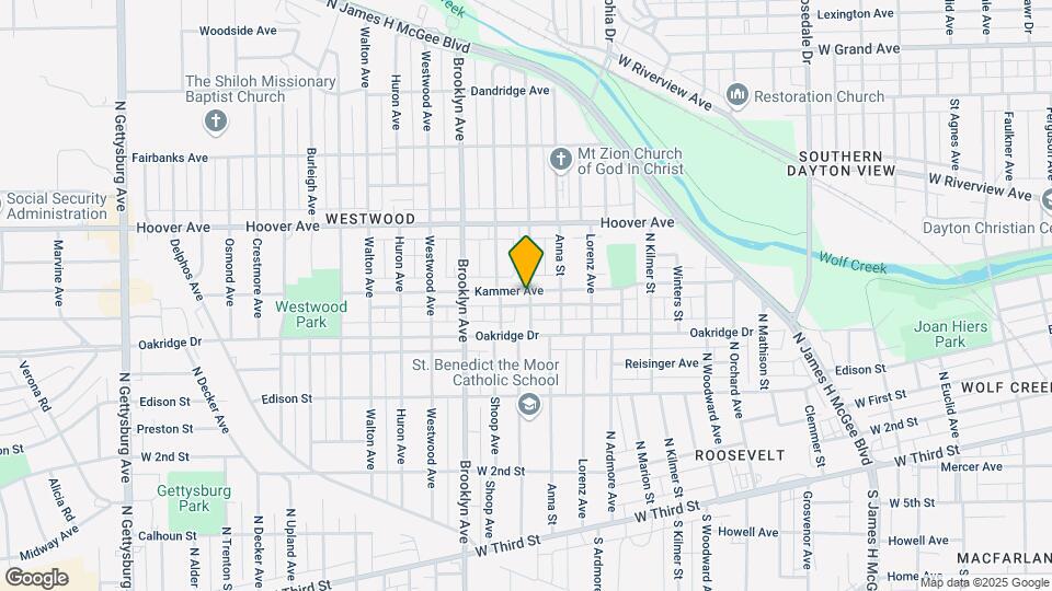 800 Kammer Ave Map and Location Details