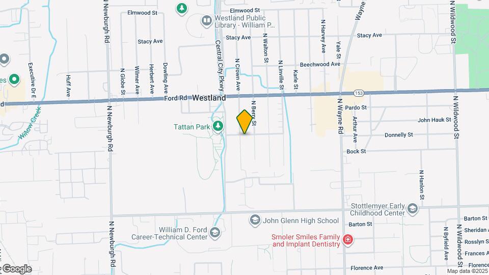 1824 N Crown St, Unit 1824 Map and Location Details