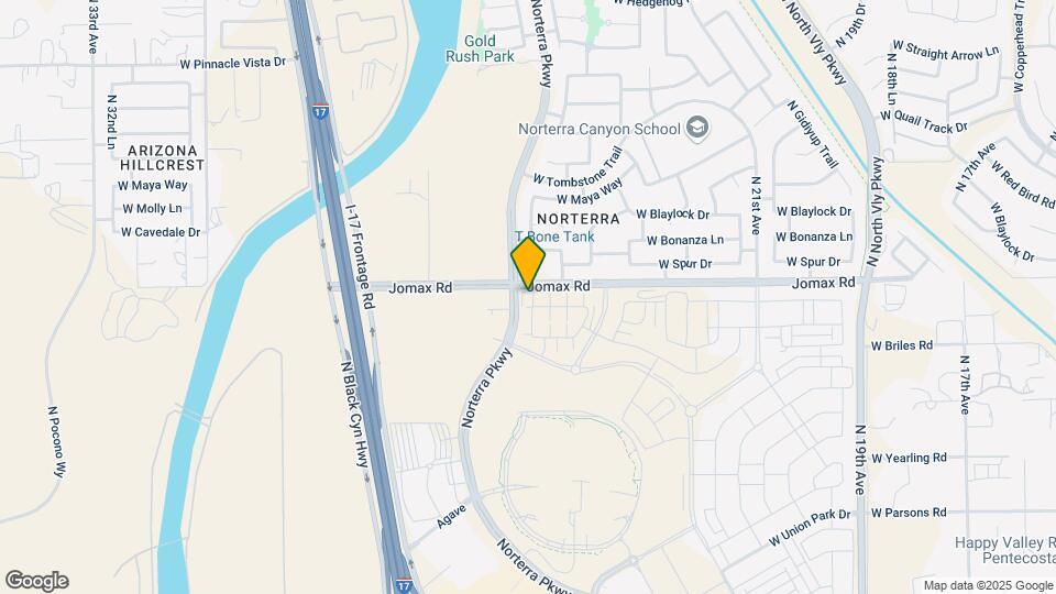 2484 W Rowel Rd Map and Location Details