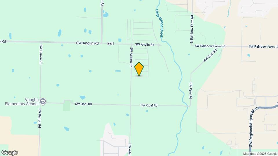 6001 SW Coywolf St Map and Location Details