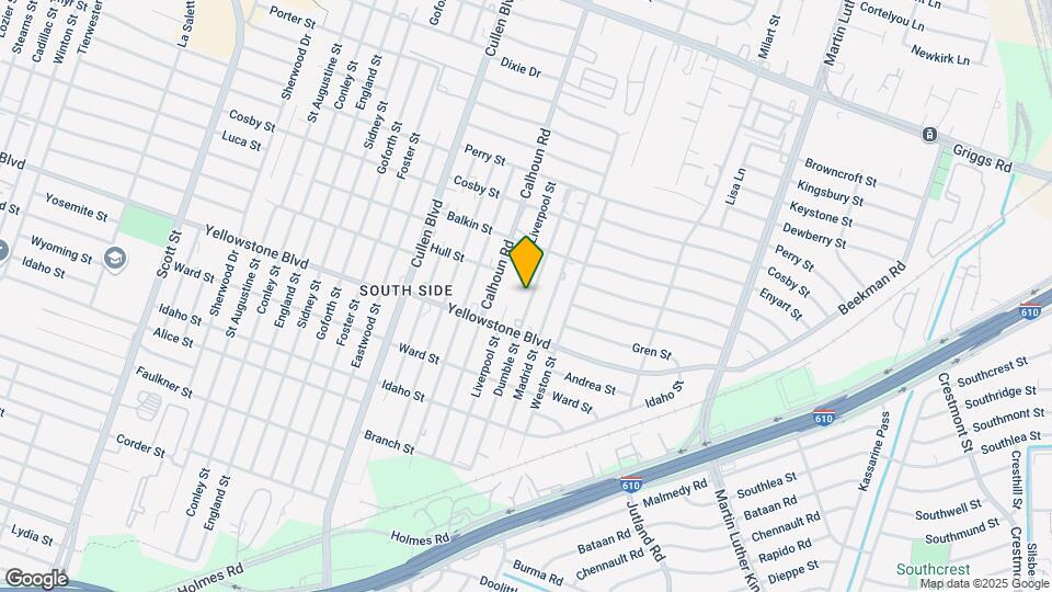 6614 Dumble St Map and Location Details