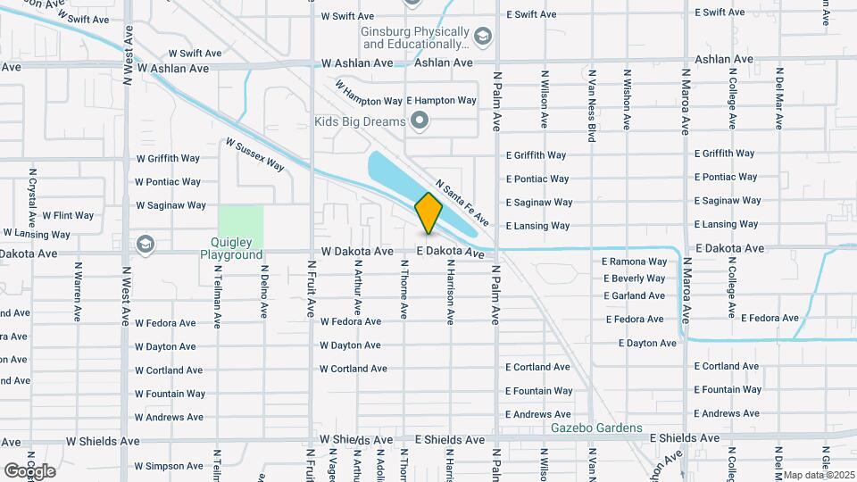 51 E Dakota Ave Map and Location Details