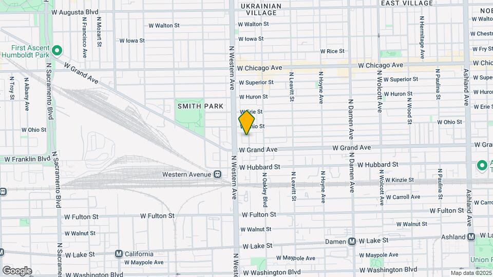 522 N Claremont Ave Map and Location Details
