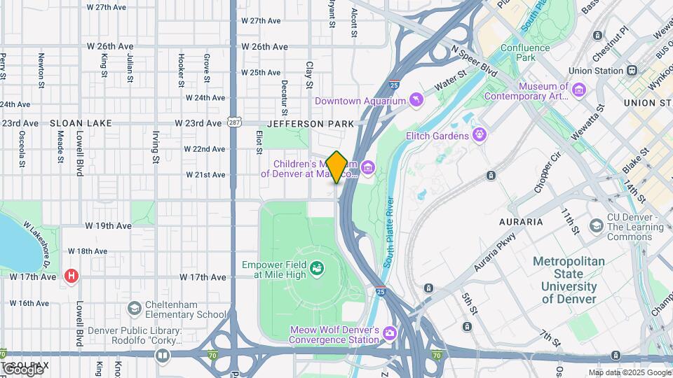 2018 N Bryant St Map and Location Details