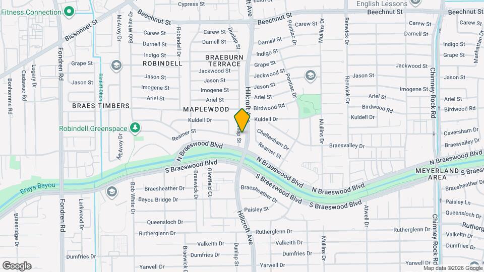 9023 Dunlap St Map and Location Details