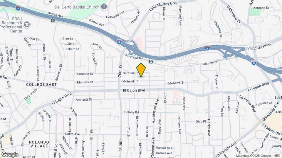 7142-7144 Mohawk St Map and Location Details