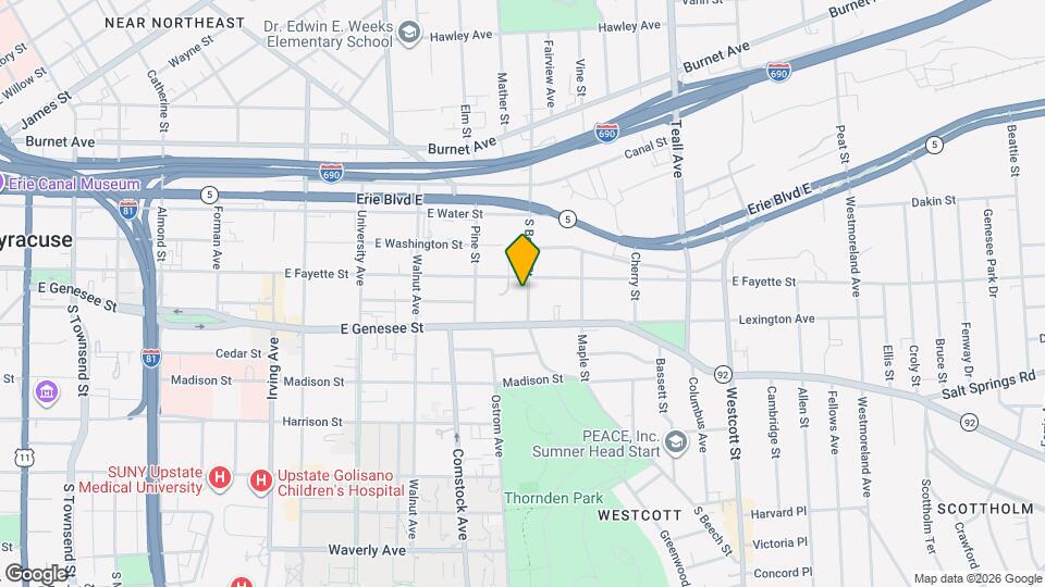 308 S Beech St Map and Location Details
