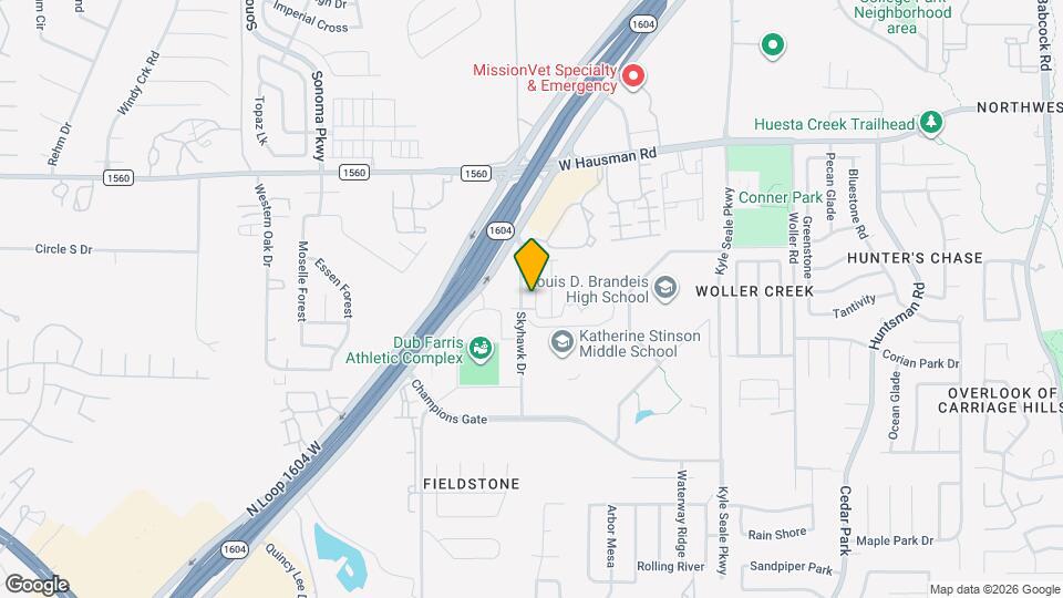 13315 Stadium Cv, Unit 101 Map and Location Details