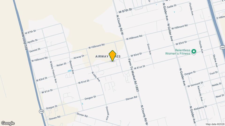 2107 W 83rd St Map and Location Details