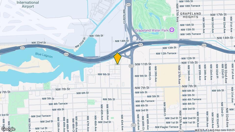 4330 NW 11th St Map and Location Details