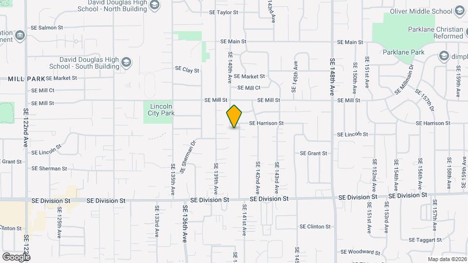 2021 SE 141st Ave Map and Location Details