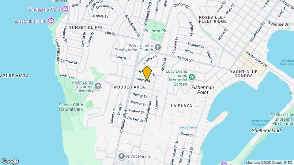 3703 Wilcox St Mapa y Detalles de la Ubicación