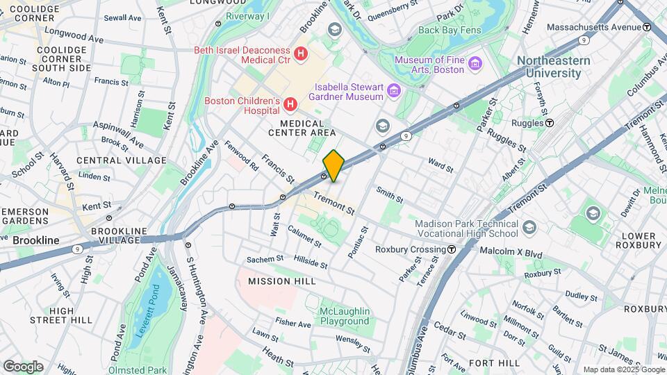 9 Wigglesworth St, Unit 2 Map and Location Details