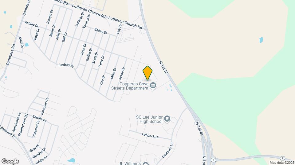 1312 Concord Dr Mapa y Detalles de la Ubicación