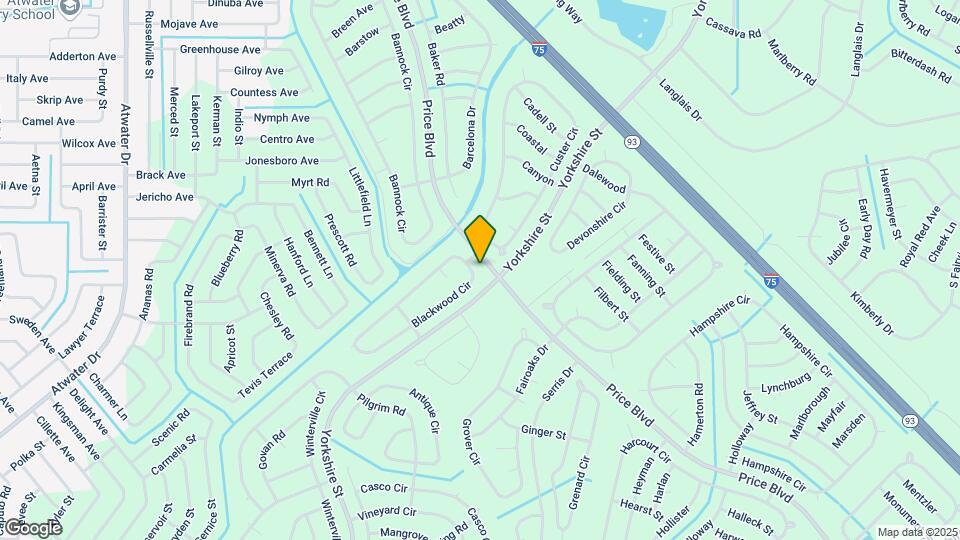1970 Blackwood Cir Map and Location Details