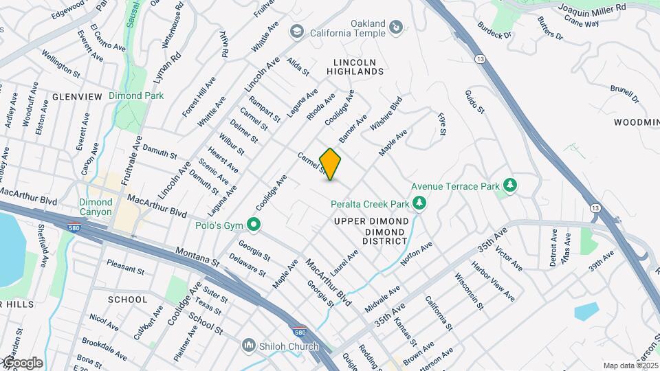 2925 Carmel St Mapa y Detalles de la Ubicación