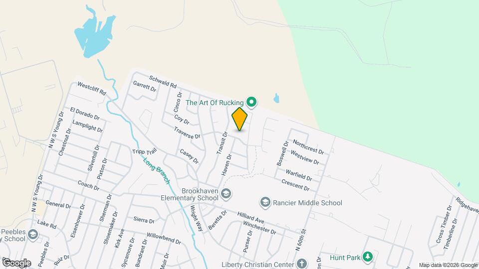 3413 Traverse Dr Map and Location Details