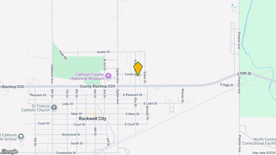 133 Elm St Map and Location Details