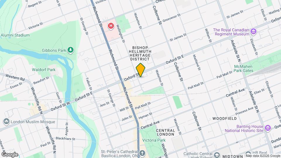 FOR RENT:732 Wellington St. – Available NOW! Map and Location Details
