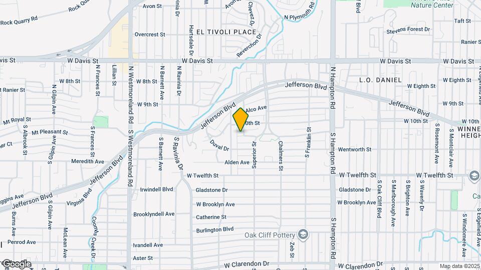 121 S Cavender St Map and Location Details