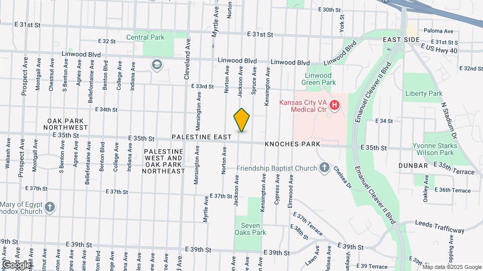 3437 Jackson Ave Map and Location Details