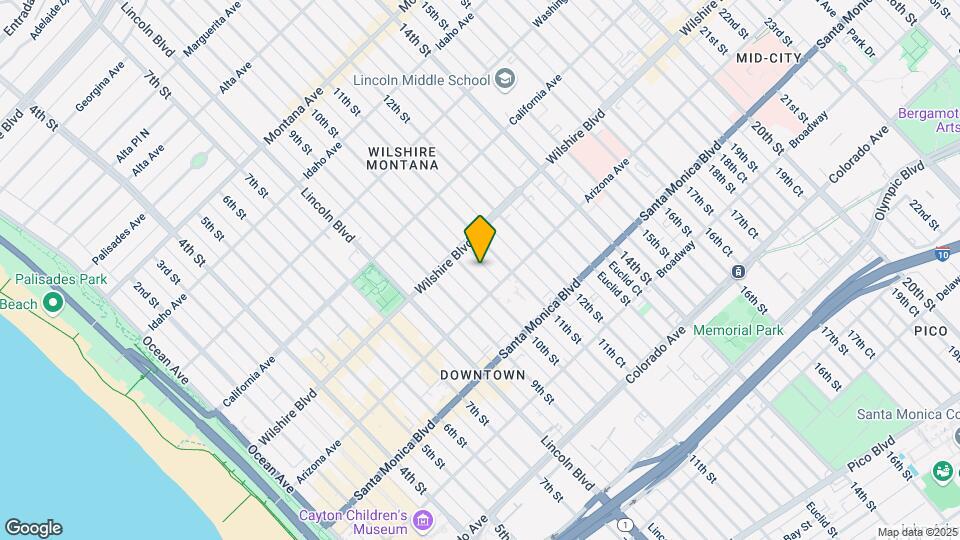 1235 10th St Map and Location Details