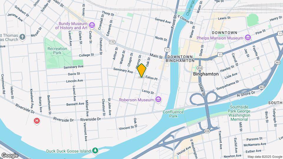 73 Oak St Map and Location Details