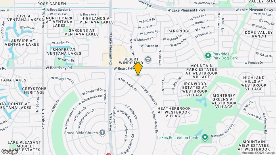 9938 Willowcreek Cir Map and Location Details