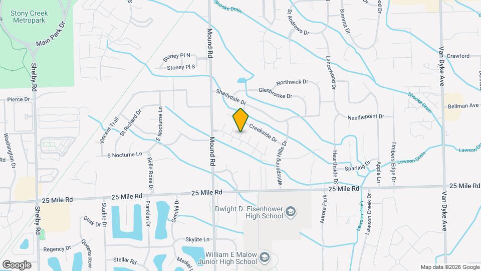6145 Windemere Dr Map and Location Details