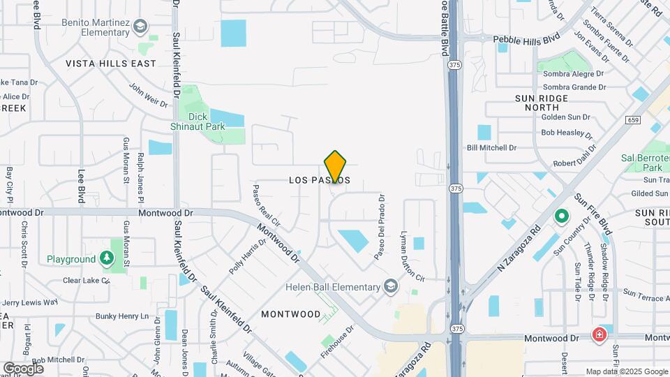 1984 Paseo Granada Ln Map and Location Details