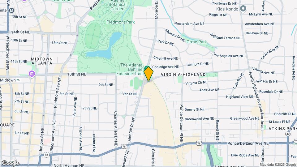 Virginia Hill Condominiums Mapa y Detalles de la Ubicación