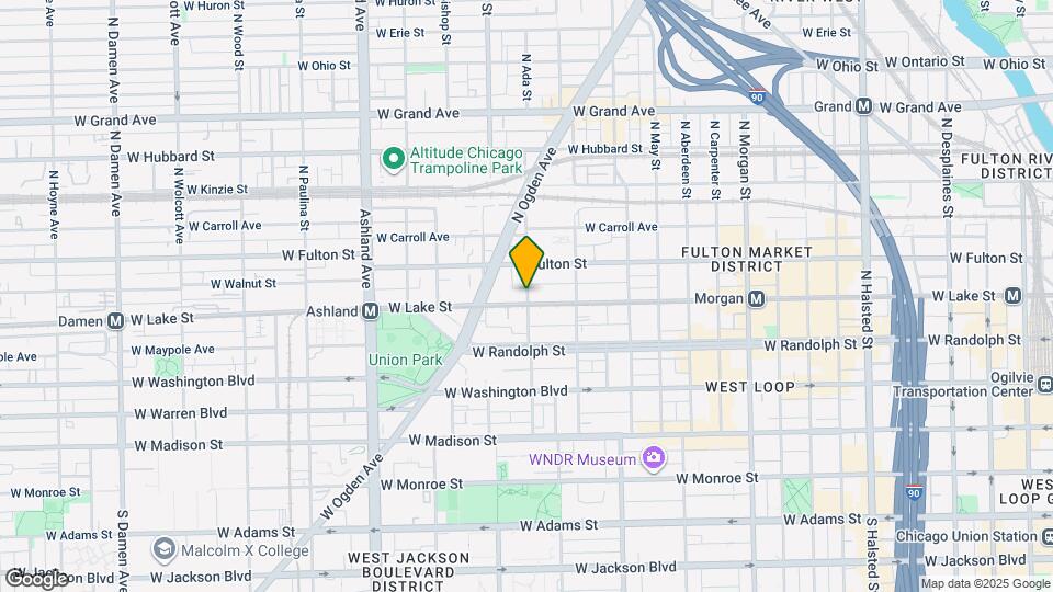 204 N Ada St Map and Location Details