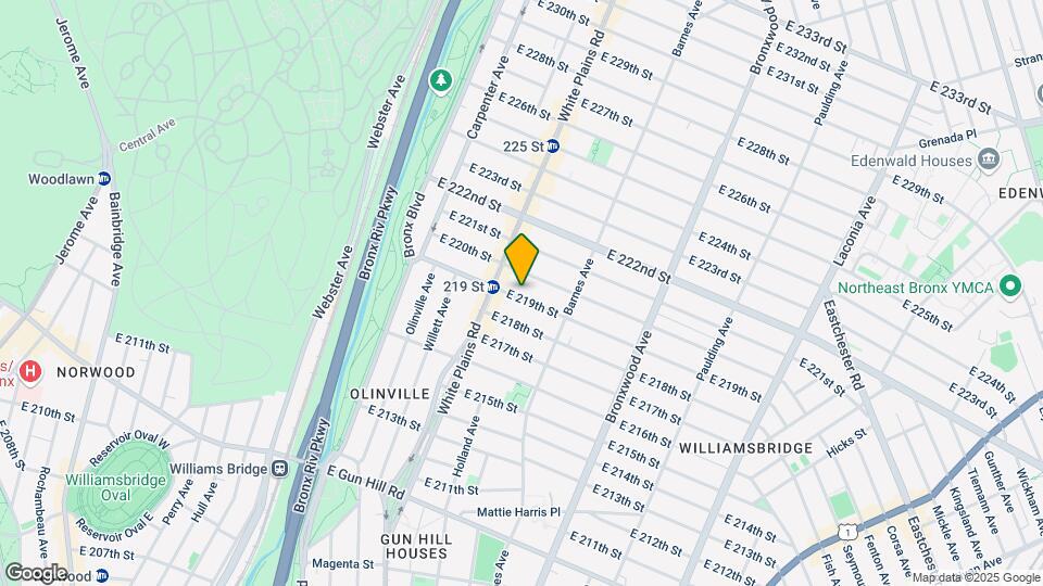 727 E 219th St Mapa y Detalles de la Ubicación
